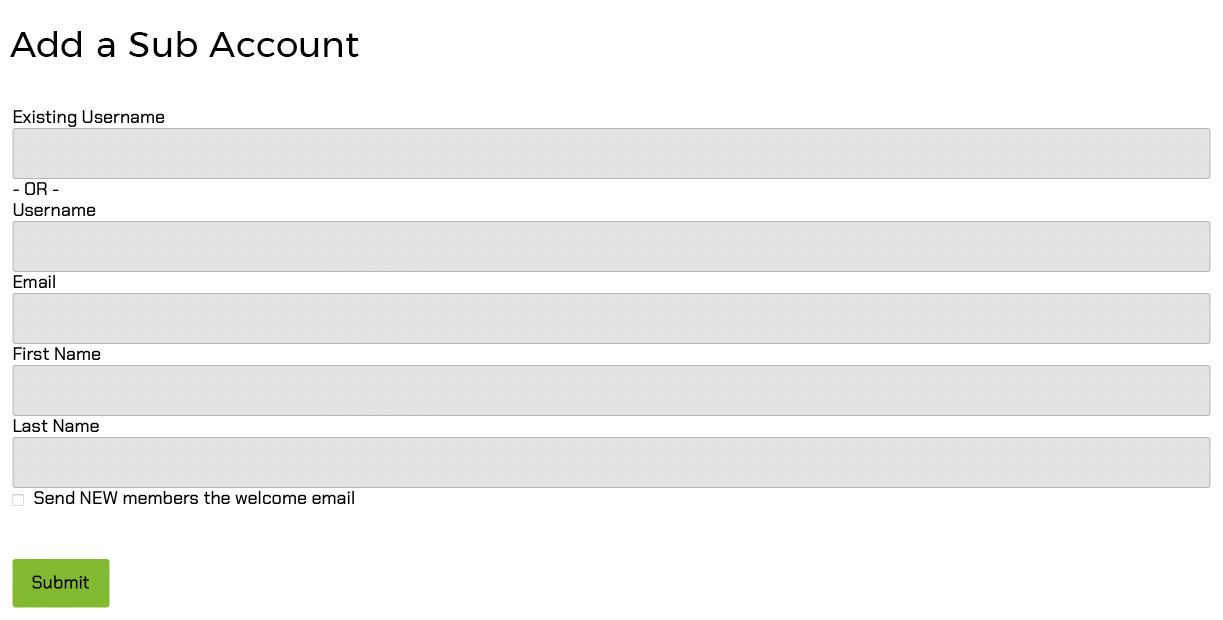 addsubaccount